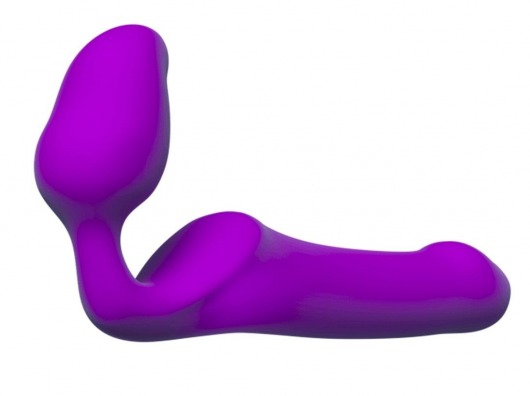 Лиловый безремневой страпон Queens M - Adrien Lastic - купить с доставкой в Нижневартовске