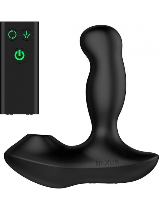 Черный вибратор-ротатор для стимуляции простаты Nexus Revo Air - Nexus Range - в Нижневартовске купить с доставкой