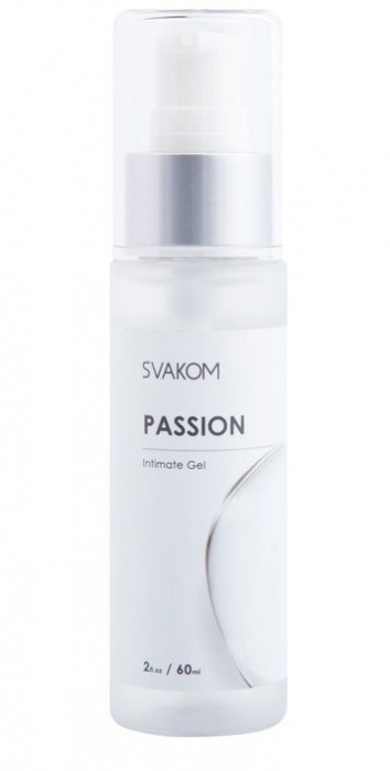Смазка на водной основе Passion Intimate Gel - 60 мл. - Svakom - купить с доставкой в Нижневартовске