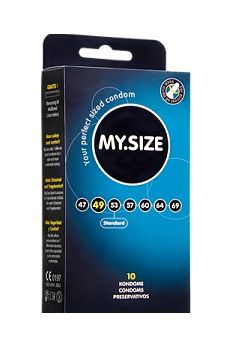 Презервативы MY.SIZE размер 49 - 10 шт. - My.Size - купить с доставкой в Нижневартовске