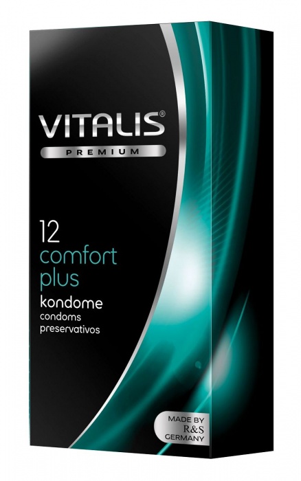 Контурные презервативы VITALIS PREMIUM comfort plus - 12 шт. - Vitalis - купить с доставкой в Нижневартовске