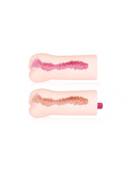 Телесный вибромастурбатор-вагина Sandara Auto - KOKOS - в Нижневартовске купить с доставкой