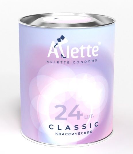 Классические презервативы Arlette Classic - 24 шт. - Arlette - купить с доставкой в Нижневартовске