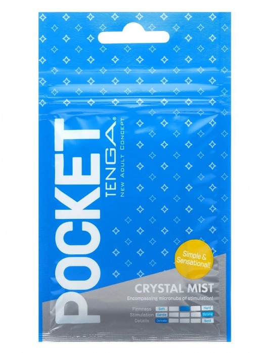 Карманный мастурбатор Crystal Mist - Tenga - в Нижневартовске купить с доставкой