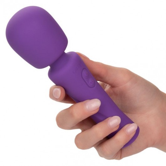 Фиолетовый ванд Stella Liquid Silicone Massager - 17,25 см. - California Exotic Novelties