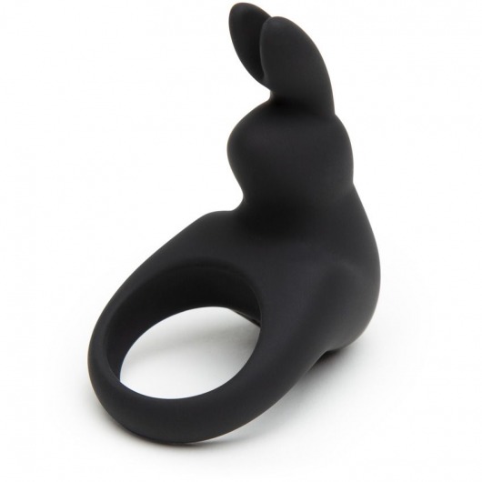 Черное эрекционное виброкольцо Happy Rabbit Rechargeable Rabbit Cock Ring - Happy Rabbit - в Нижневартовске купить с доставкой