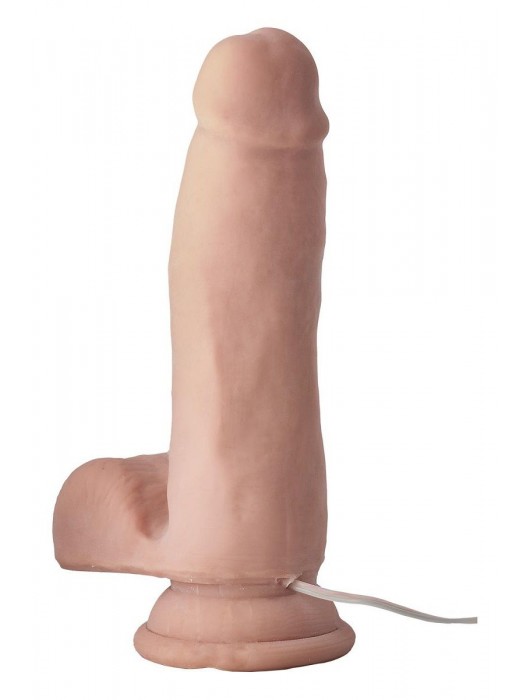 Телесный вибромассажер BAD BOY - 17 см. - Dream Toys