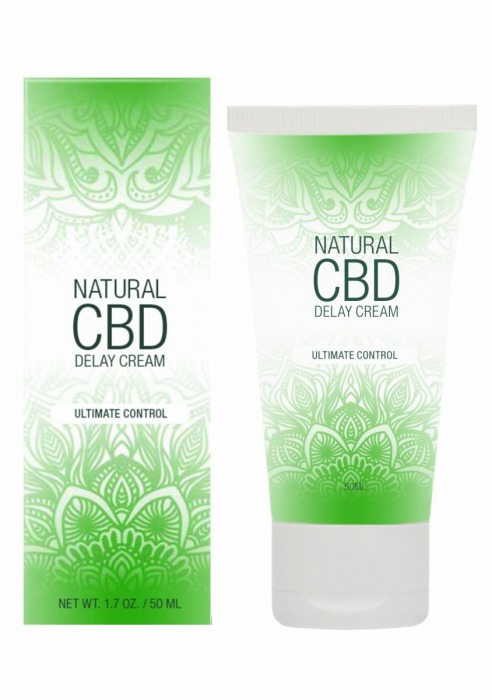 Крем-пролонгатор Natural CBD Delay Cream - 50 мл. - Shots Media BV - купить с доставкой в Нижневартовске