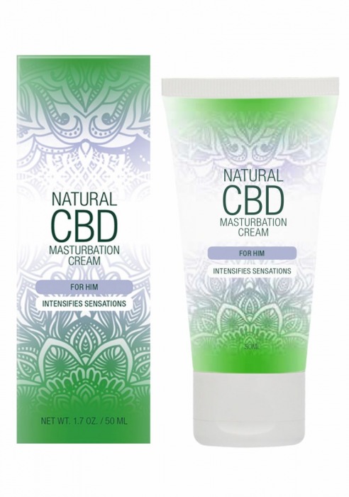 Крем для мастурбации для мужчин Natural CBD Masturbation Cream For Him - 50 мл. - Shots Media BV - купить с доставкой в Нижневартовске