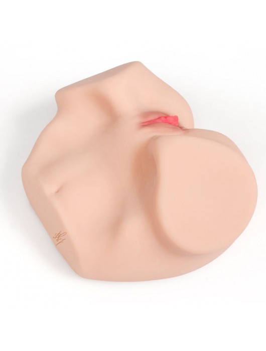 Телесный мастурбатор-полуторс Maria Onehole Real Vagina с двойным слоем материала - KOKOS - в Нижневартовске купить с доставкой