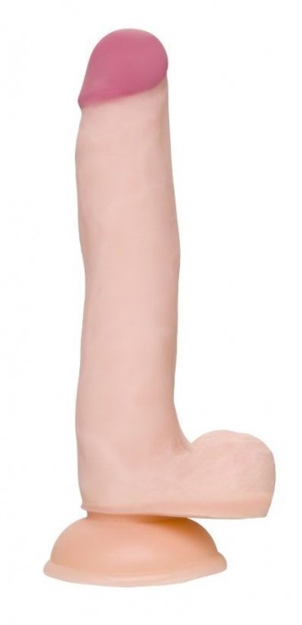 Телесный фаллоимитатор-реалистик Minc - 21 см. - A-toys купить с доставкой в интернет-магазине Orgasmix в Нижневартовске Телесный фаллоимитатор-реалистик Minc - 21 см. - A-toys