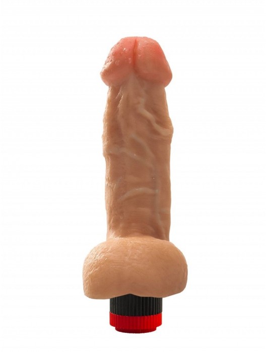 Телесный вибромассажер №5 с ионами серебра - 16 см. - Джага-Джага