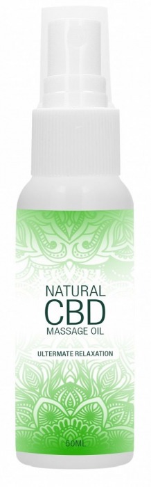 Массажное масло Natural CBD Massage Oil - 50 мл. - Shots Media BV - купить с доставкой в Нижневартовске