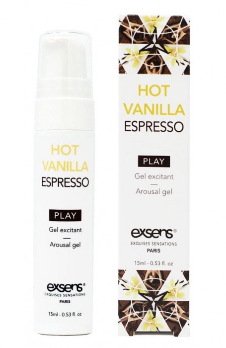 Возбуждающий гель Hot Vanilla Espresso Arousal Gel - 15 мл. - Exsens - купить с доставкой в Нижневартовске