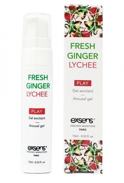 Возбуждающий гель Fresh Ginger Lychee Arousal Gel - 15 мл. - Exsens - купить с доставкой в Нижневартовске