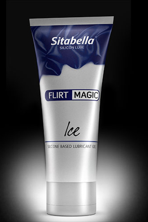 Силиконовая гель-смазка FLIRT MAGIC Ice с лёгким пролонгирующим эффектом - 75 мл. - Sitabella - купить с доставкой в Нижневартовске