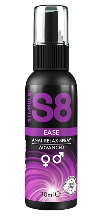 Расслабляющий анальный спрей S8 Ease Anal Relax Spray - 30 мл. - Stimul8 - купить с доставкой в Нижневартовске