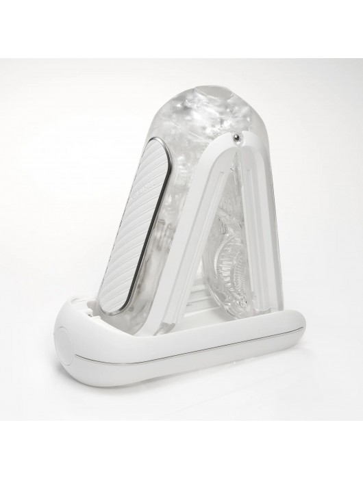 Белый мастурбатор Tenga Flip Zero Gravity с вибрацией - Tenga - в Нижневартовске купить с доставкой