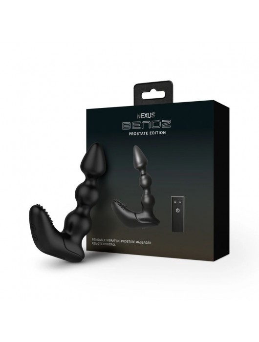 Черный вибростимулятор Nexus Bendz Prostate Edition - 14,1 см. - Nexus Range - в Нижневартовске купить с доставкой
