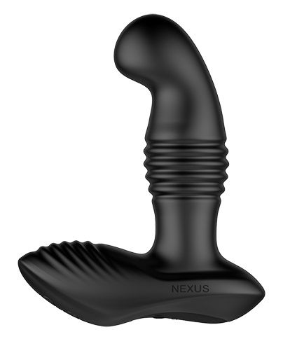 Черный массажер простаты Nexus Thrust с возвратно-поступательными движениями - 13,8 см. - Nexus Range - в Нижневартовске купить с доставкой Черный массажер простаты Nexus Thrust с возвратно-поступательными движениями - 13,8 см. - Nexus Range - в Нижневартовске купить с доставкой