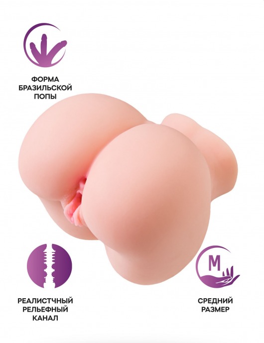Реалистичный мастурбатор Giovanna - ToyFa - в Нижневартовске купить с доставкой