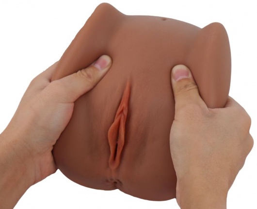 Мастурбатор Black Beauty - вагина и анус - S-HANDE - в Нижневартовске купить с доставкой