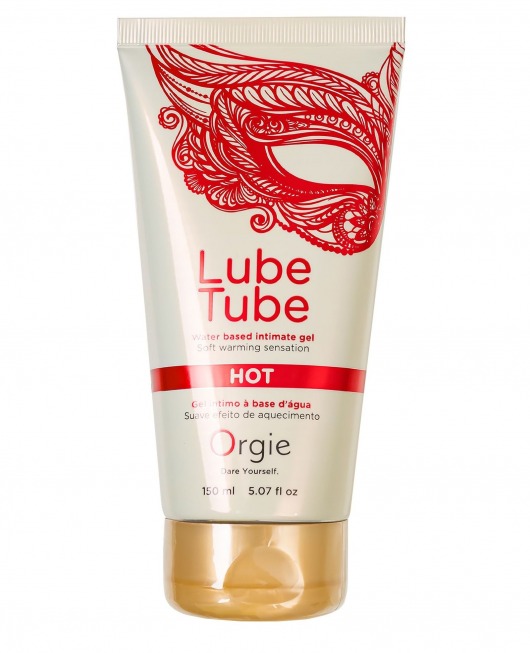 Интимный гель на водной основе Lube Tube Hot с разогревающим эффектом - 150 мл. - ORGIE - купить с доставкой в Нижневартовске