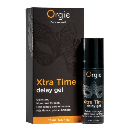 Продлевающий гель Orgie Xtra Time Delay Gel - 15 мл. - ORGIE - купить с доставкой в Нижневартовске