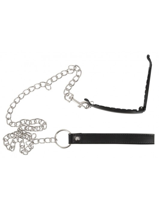 Зажим для половых губ с поводком Pussy Clamp With A Leash - Orion - купить с доставкой в Нижневартовске