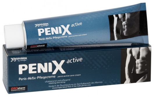 Возбуждающий крем для мужчин PeniX active - 75 мл. - Joy Division - купить с доставкой в Нижневартовске