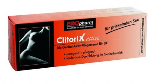 Возбуждающий крем для женщин ClitoriX active - 40 мл. - Joy Division - купить с доставкой в Нижневартовске