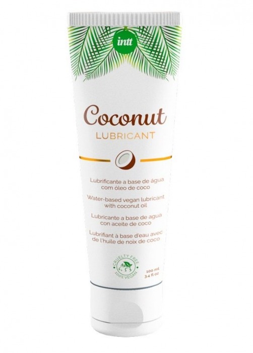 Веганская смазка на водной основе Coconut Lubricant - 100 мл. - INTT - купить с доставкой в Нижневартовске