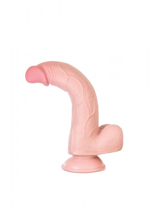 Телесный реалистичный фаллоимитатор My Dear - 22,5 см. - ToyFa