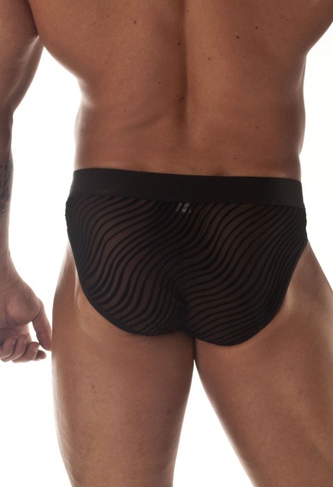 Сексуальные полупрозрачные трусы-слипы с сетчатыми вставками - Don Moris купить с доставкой