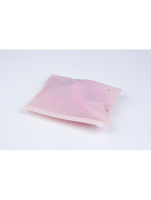 Черные базовые наручники из кожи с розовой опушкой - Лунный свет - купить с доставкой в Нижневартовске