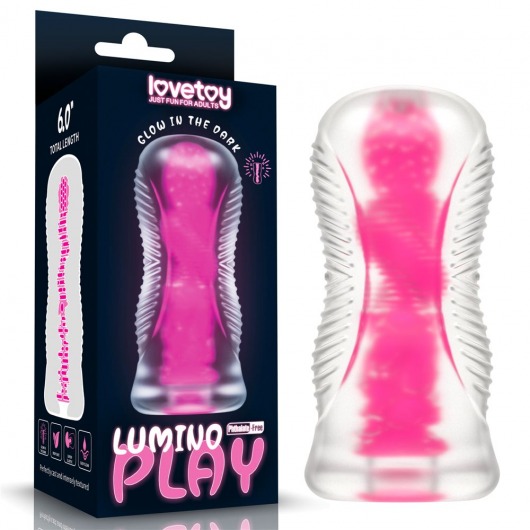 Светящийся в темноте мастурбатор 6.0 Lumino Play Masturbator - Lovetoy - в Нижневартовске купить с доставкой