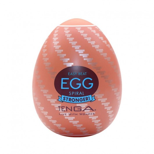 Мастурбатор-яйцо Tenga Egg Spiral - Tenga - в Нижневартовске купить с доставкой