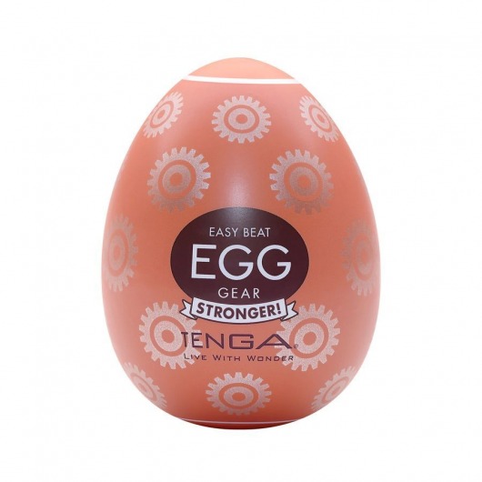 Мастурбатор-яйцо Tenga Egg Gear - Tenga - в Нижневартовске купить с доставкой