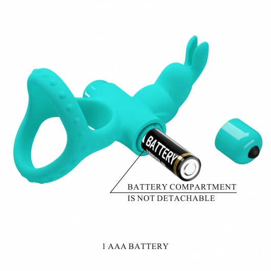 Бирюзовое эрекционное виброкольцо Passionate Figgy - Baile - в Нижневартовске купить с доставкой