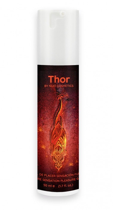 Возбуждающий унисекс гель Thor Fire Gel - 50 мл. - Nuei cosmetics - купить с доставкой в Нижневартовске