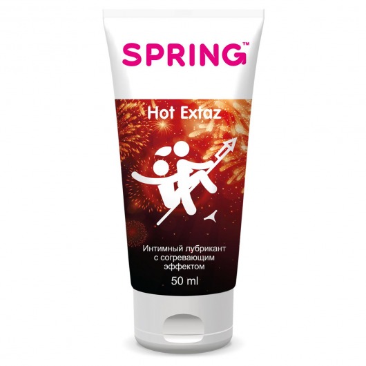 Согревающие интимный лубрикант Spring Hot Extaz - 50 мл. - SPRING - купить с доставкой в Нижневартовске