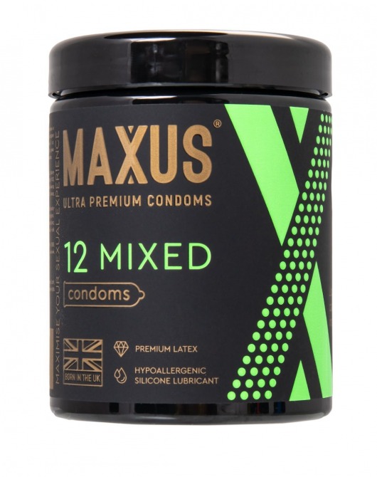 Презервативы MAXUS Mixed - 12 шт. - Maxus - купить с доставкой в Нижневартовске