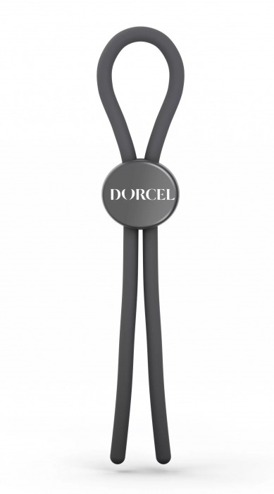 Серое эрекционное лассо на пенис Mr Dorcel - Dorcel - в Нижневартовске купить с доставкой