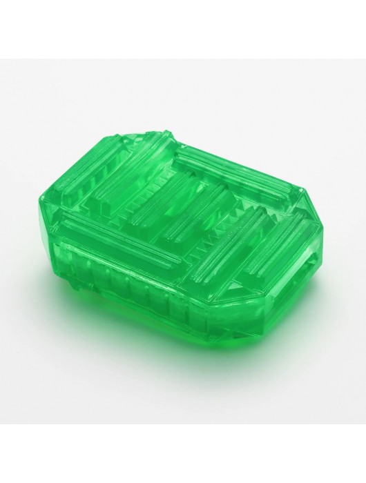 Зеленый мастурбатор-стимулятор Tenga Uni Emerald - Tenga - в Нижневартовске купить с доставкой