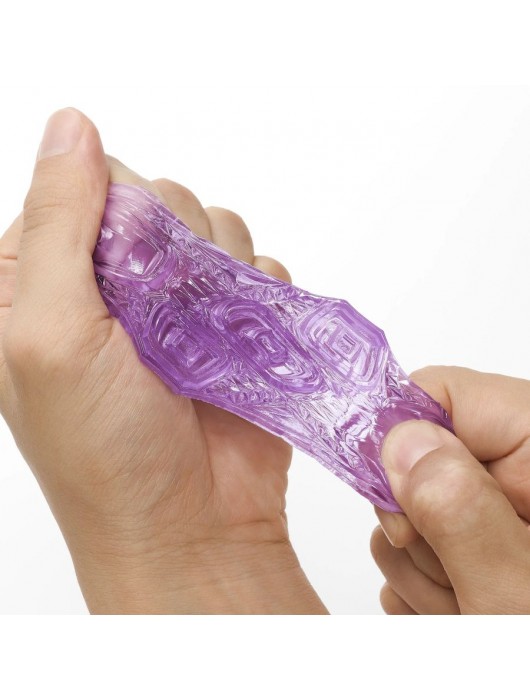 Фиолетовый мастурбатор-стимулятор Tenga Uni Amethyst - Tenga - в Нижневартовске купить с доставкой