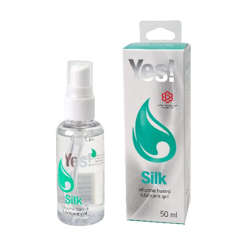 Силиконовая гипоаллергенная вагинальная смазка Yes Silk - 50 мл. - Sitabella - купить с доставкой в Нижневартовске