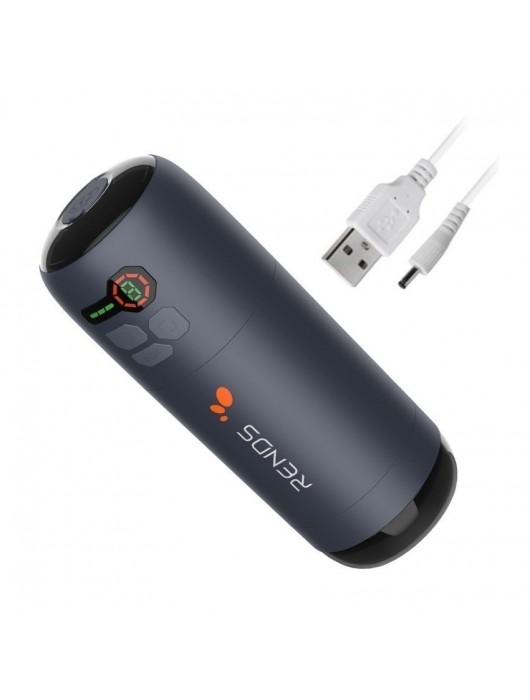 Черный вибромастурбатор Back To The Future - Rends - в Нижневартовске купить с доставкой