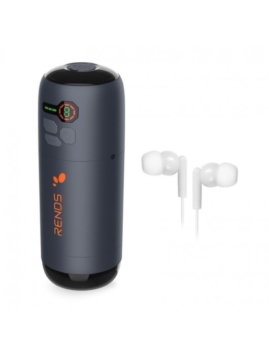 Черный вибромастурбатор Back To The Future - Rends - в Нижневартовске купить с доставкой