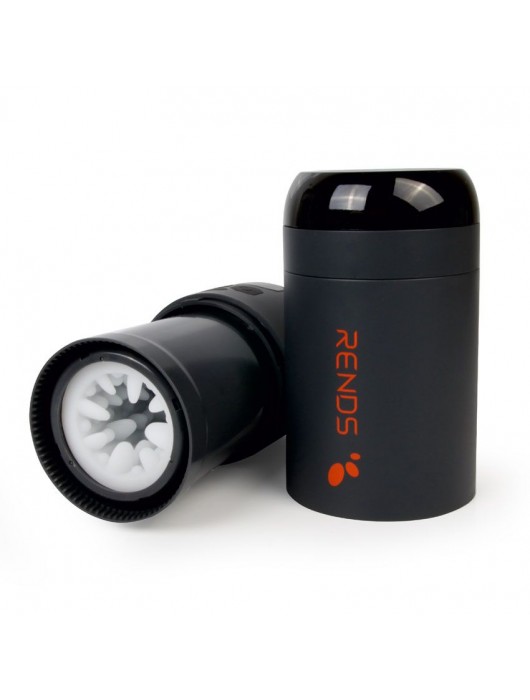 Черный вибромастурбатор Back To The Future - Rends - в Нижневартовске купить с доставкой