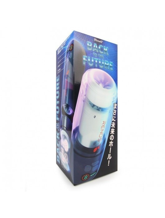Черный вибромастурбатор Back To The Future - Rends - в Нижневартовске купить с доставкой